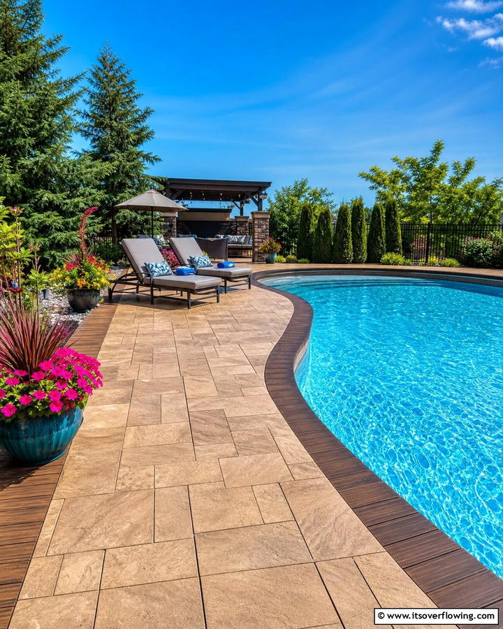 Low Cost Pool Deck Ideas - 21 Budget Backyard Pool Ideas for Affordable Summer Fun