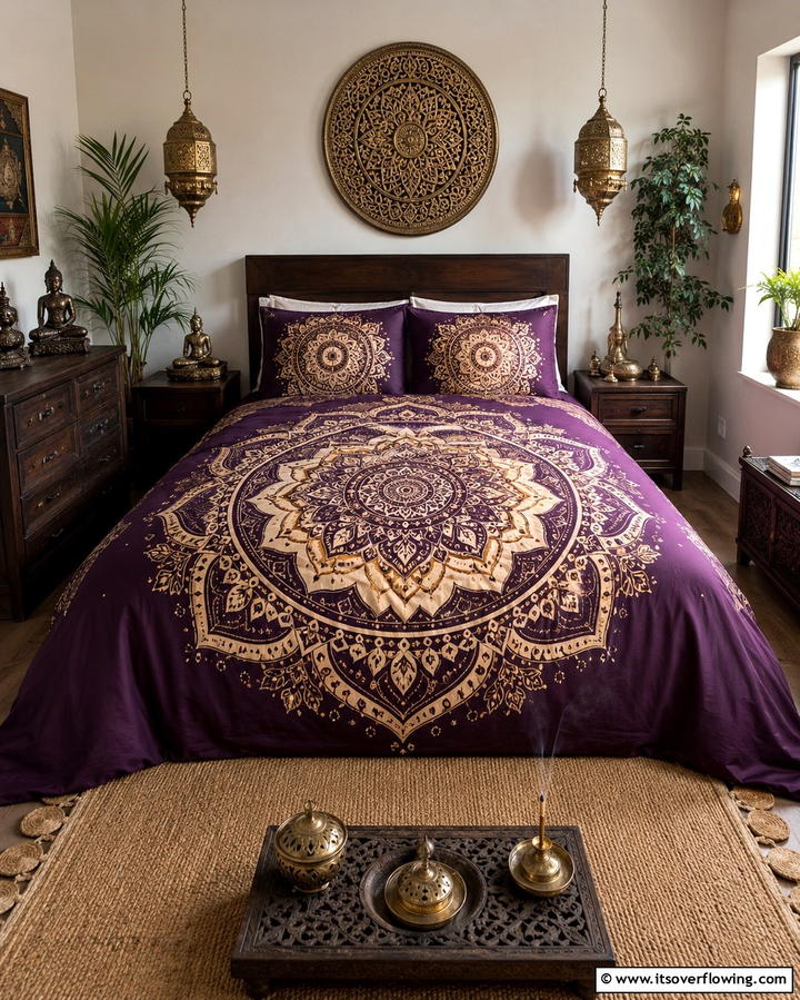 Low Level Seating for Relaxation - 25 Hippie Bedroom Ideas for a Boho-Chic Vibe
