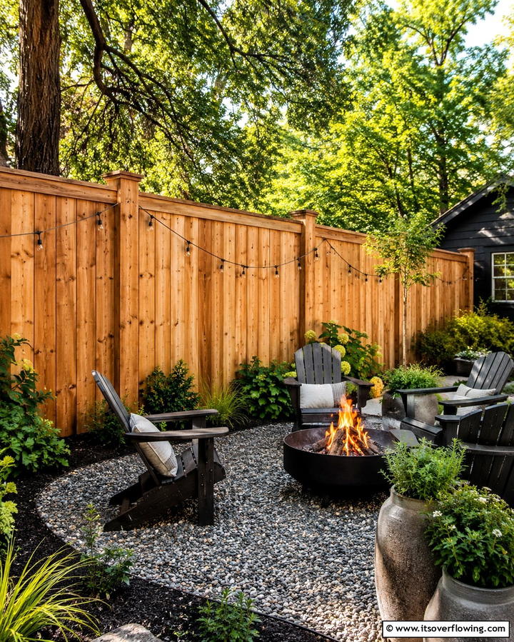 Low Maintenance PVC Fence - 30 Backyard Fence Ideas for Style and Functionality
