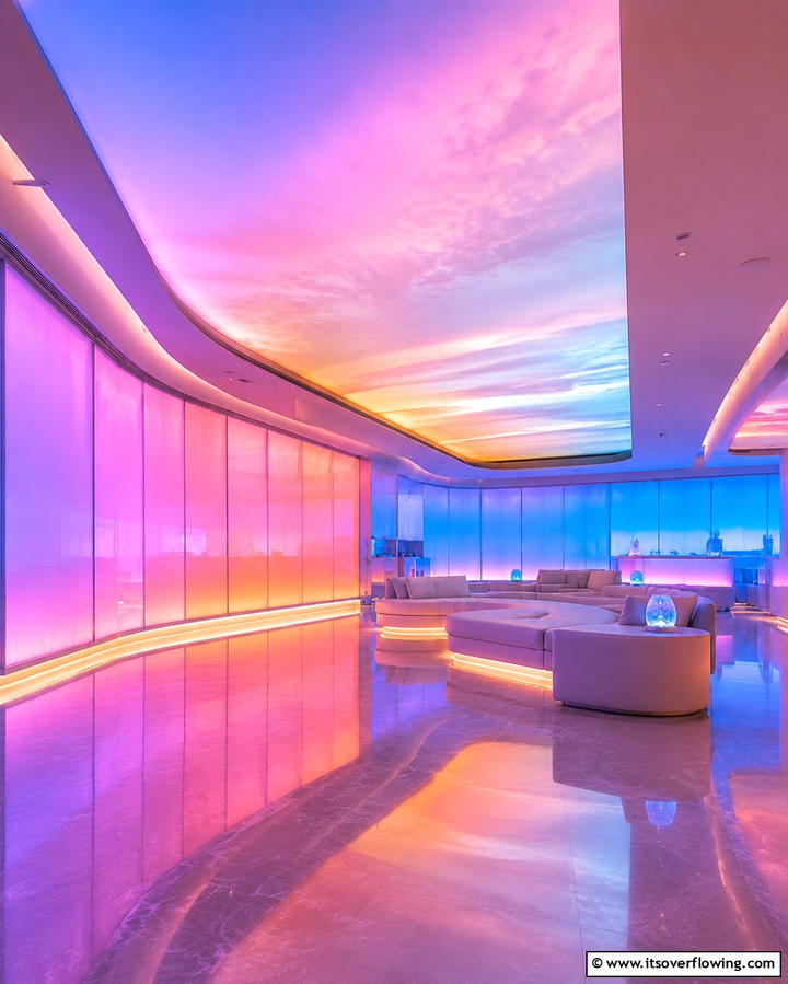 Luminous Glow Therapy Zone - 30 Sensory Room Ideas for Calming and Stimulating Spaces