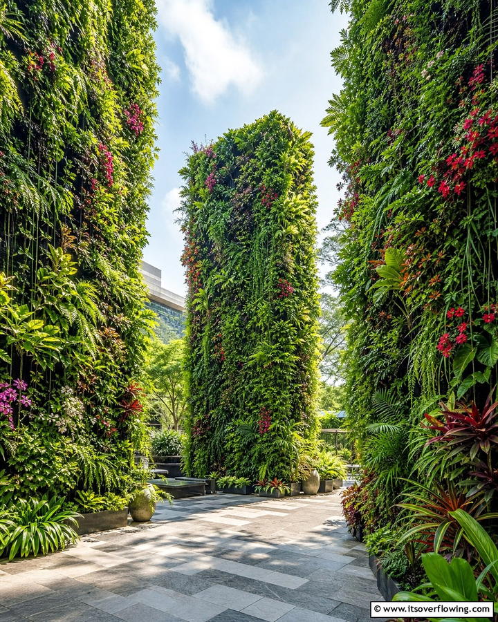 Lush Green Walls - 21 Secret Garden Ideas to Create a Enchanting Outdoor Oasis