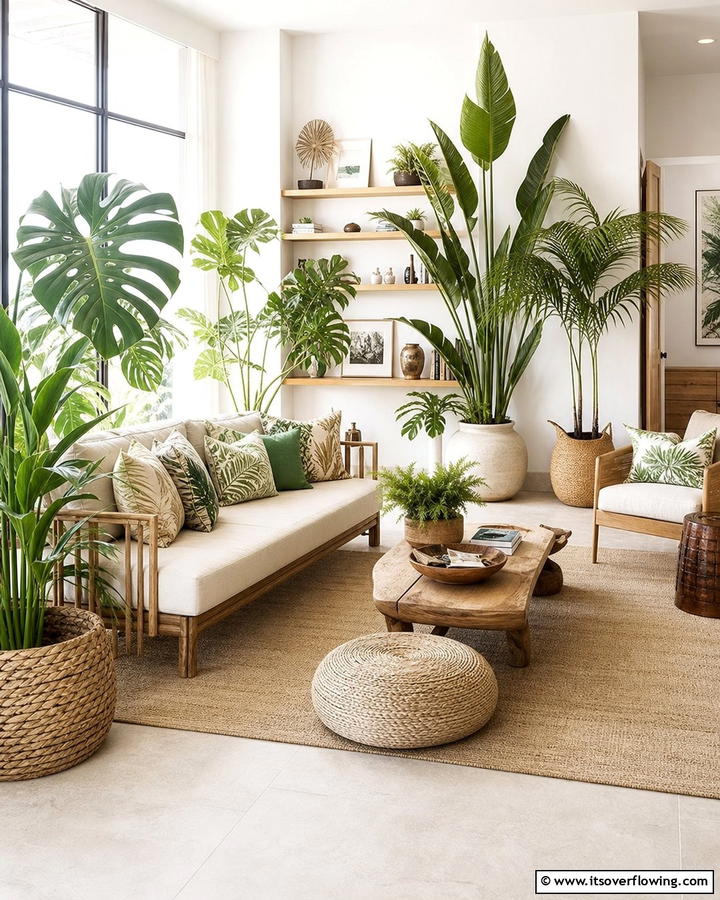 Lush Greenery and Plants - 20 Hawaiian Interior Design Ideas for a Tropical Vibe