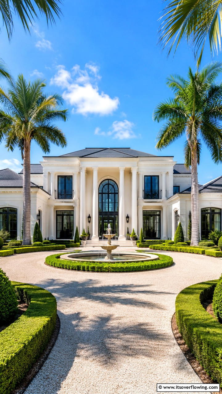 Luxe Mansion with Black Window Designs - 30 Modern House Designs With Black Windows Inspiration
