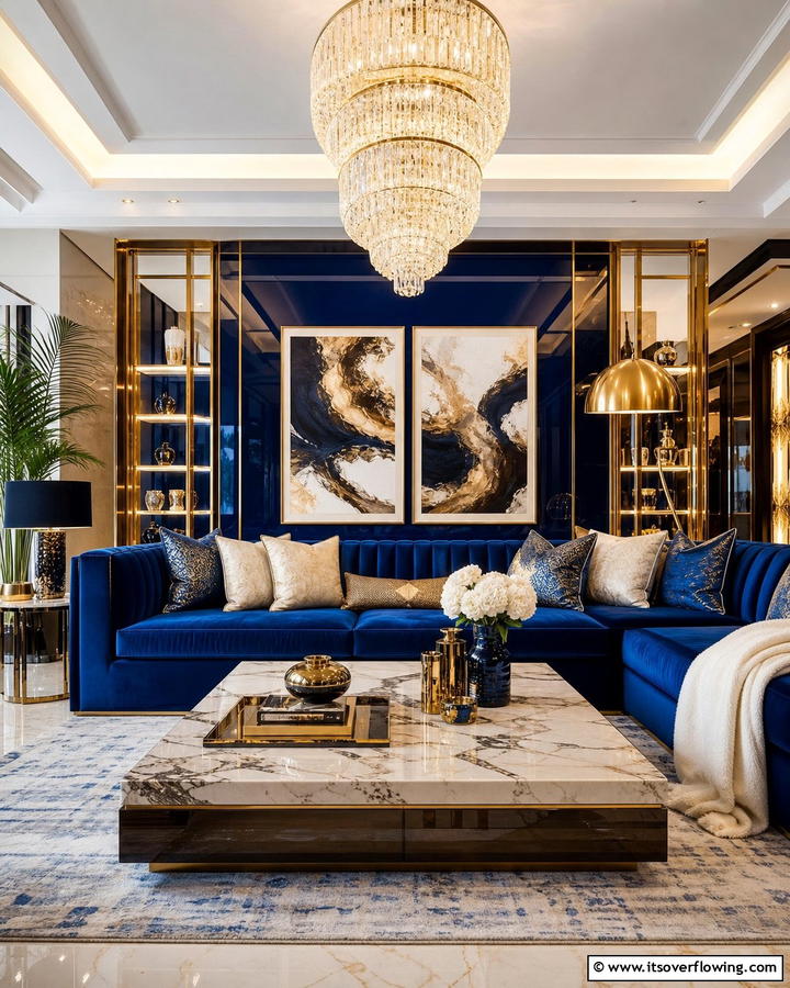 Luxe Retreat - 21 Living Room Design Ideas for a Cozy & Chic Atmosphere