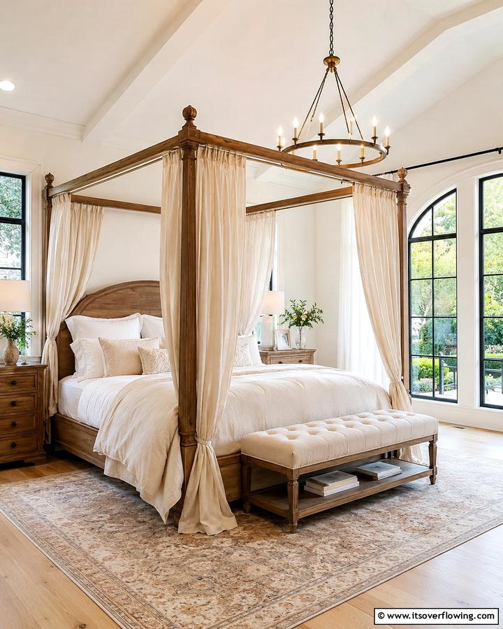 Luxurious Canopy Beds - 25 Dreamy Bedroom Design Ideas for a Cozy Retreat
