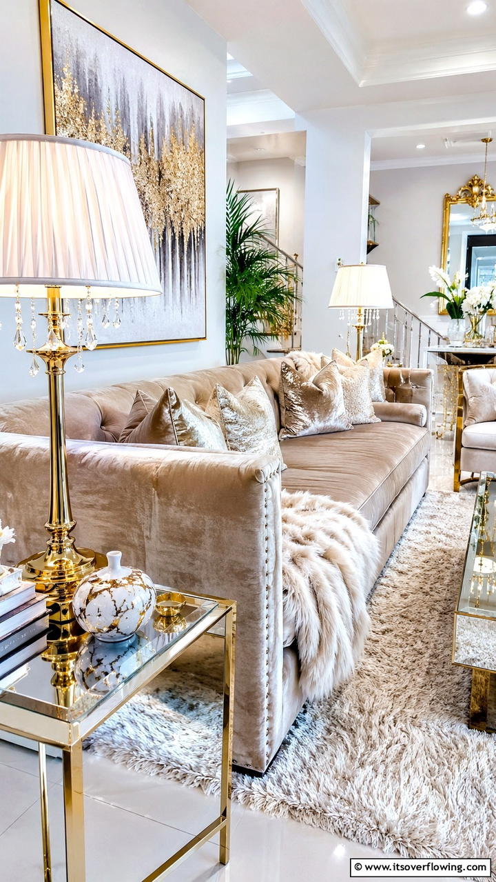 Luxurious Comfort Zone - 30 Beige Couch Living Room Ideas for Neutral Elegance