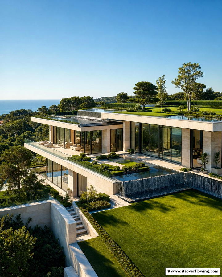 Luxurious Eco Villa - 25 Houses With Green Roofs for Eco-Friendly Living