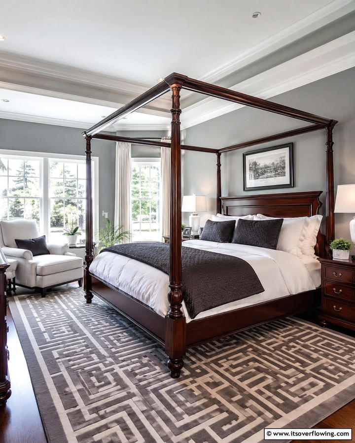 Luxurious Four Poster Beds - 25 Gothic Bedroom Ideas for a Dark and Romantic Retreat