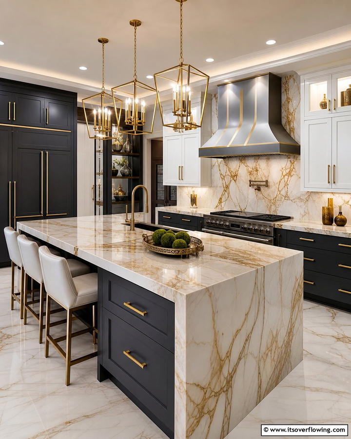 Luxurious High End Counter Decor - 30 Kitchen Counter Decor Ideas to Elevate Your Space