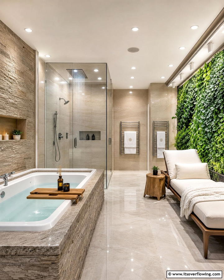 Luxurious Home Spa - 21 Basement Ideas to Transform Your Underutilized Space