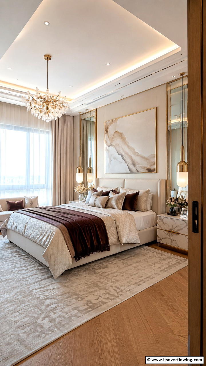 Luxurious Master Suite Ambiance - 30 Unique House Decor Ideas to Transform Your Interior