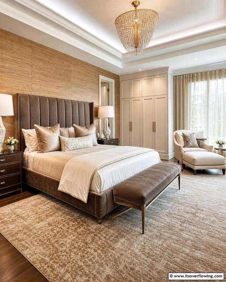 Luxurious Master Suite Ambiance - 30 Stylish House Decor Ideas for Every Room in Your Home