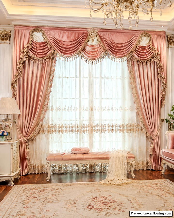 Luxurious Princess Curtains - 25 Princess Room Ideas to Create a Dreamy Space