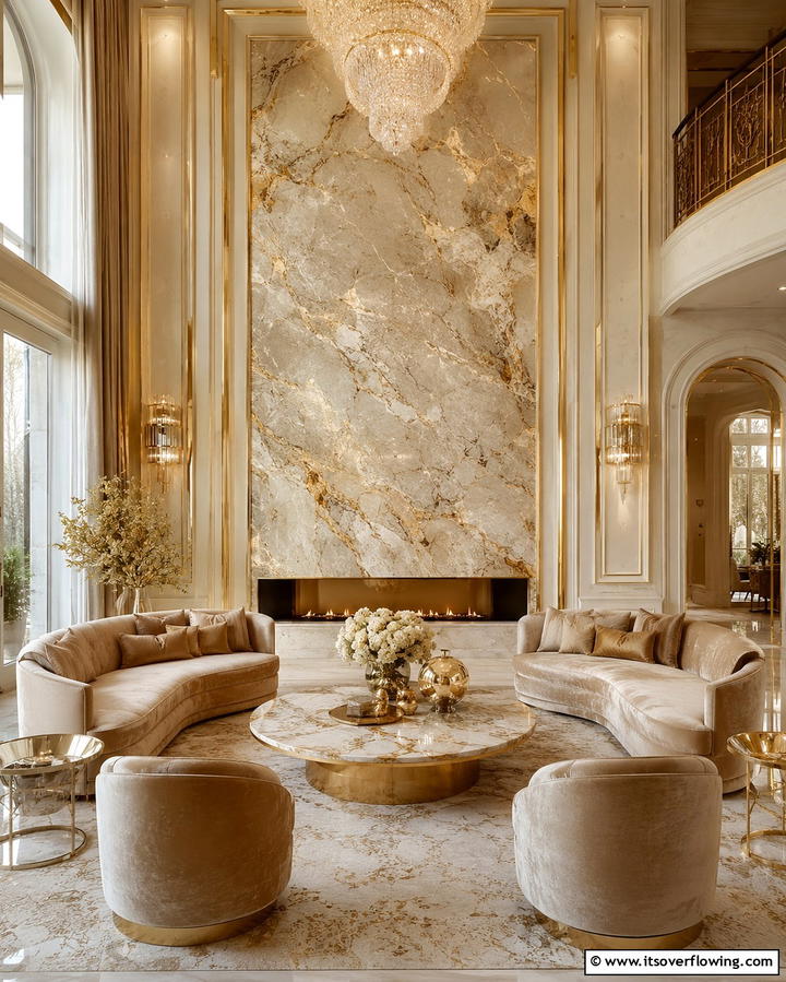 Luxurious Statement Area - 30 Great Room Ideas to Elevate Open-Concept Living