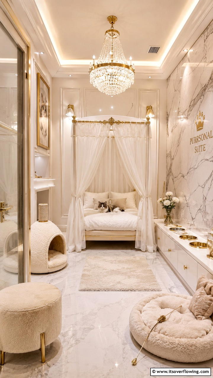Luxury Cat Suite - 30 Cat Room Ideas- Create a Purr-fect Space for Your Feline