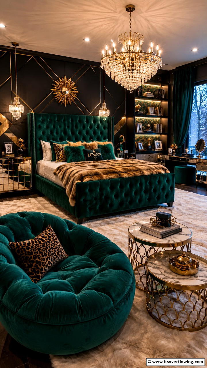 Luxury Teen Lounge Feel - 21 Trendy Teen Girl Bedroom Decor Ideas for Personal Style