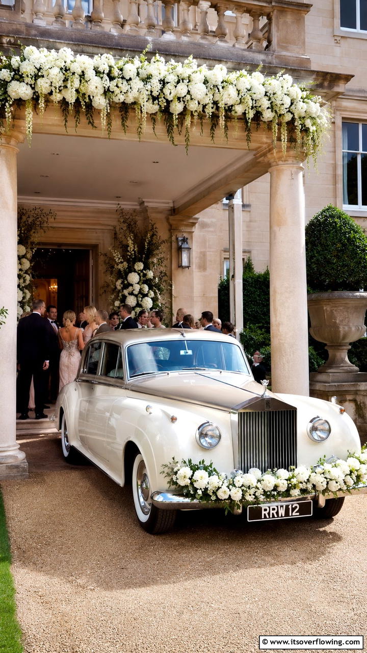Luxury Transportation Services - 30 Glamorous Wedding Ideas- Elegant Themes & Decor Inspiration