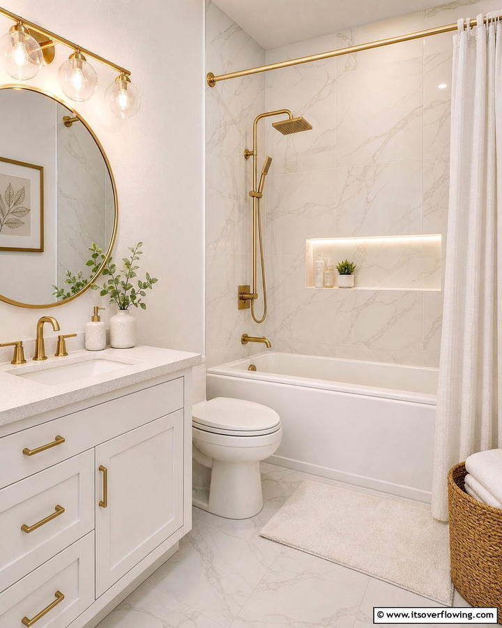 Luxury on a Budget - 30 Tub-Shower Combo Ideas for Space-Efficient Bathrooms