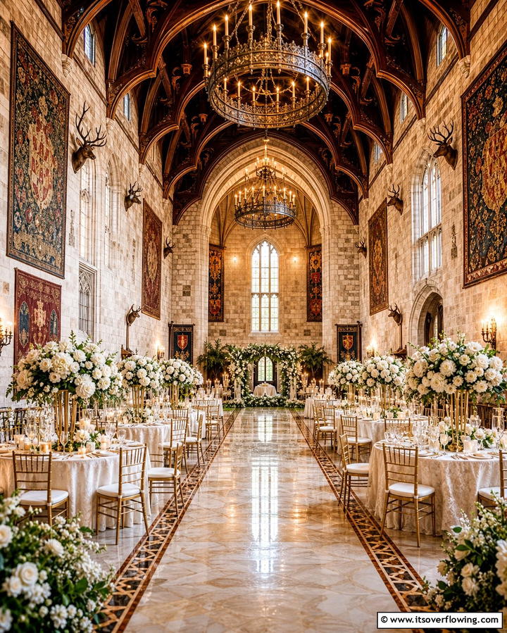 Magical Castle Venue - 25 Fairytale Wedding Ideas for Your Dream Ceremony