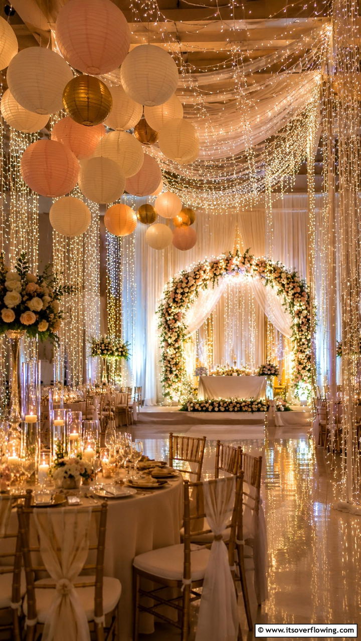 Magical Illumination Ideas - 21 Elegant Wedding Decoration Ideas for a Memorable Event