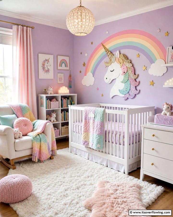 Magical Unicorn Nursery - 25 Whimsical Nursery Ideas for a Magical Space