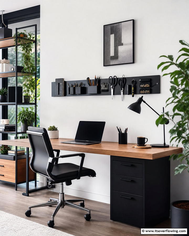Magnetic Accessory Organizers - 21 Desk Organization Ideas for Clutter-Free Workspaces