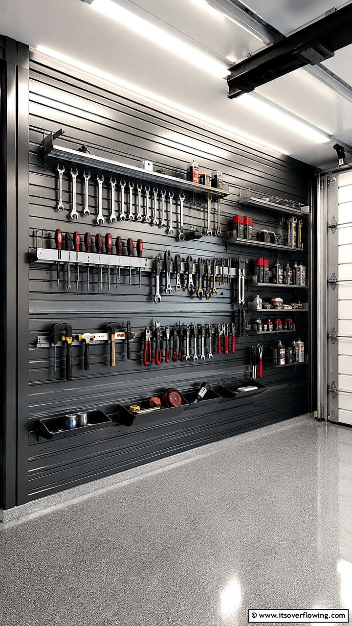 Magnetic Shelving Solutions - 30 Garage Shelving Ideas for Clutter-Free Storage