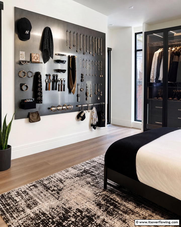 Magnetic Storage Systems - 21 Smart Clothes Storage Ideas to Declutter Your Home