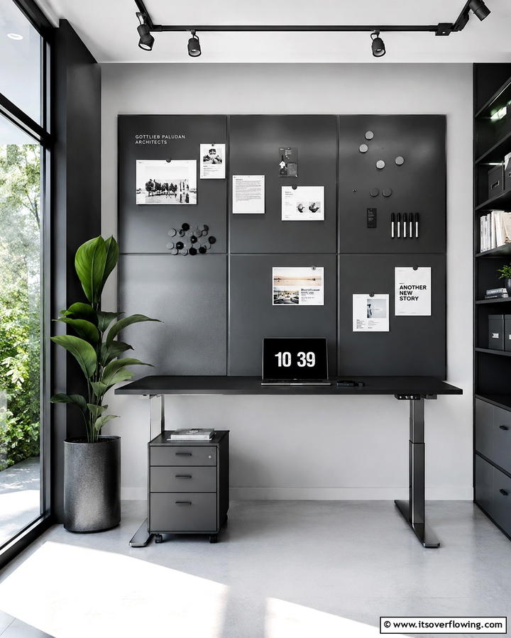 Magnetic Wall Panels - 25 Office Wall Decor Ideas to Inspire Creativity