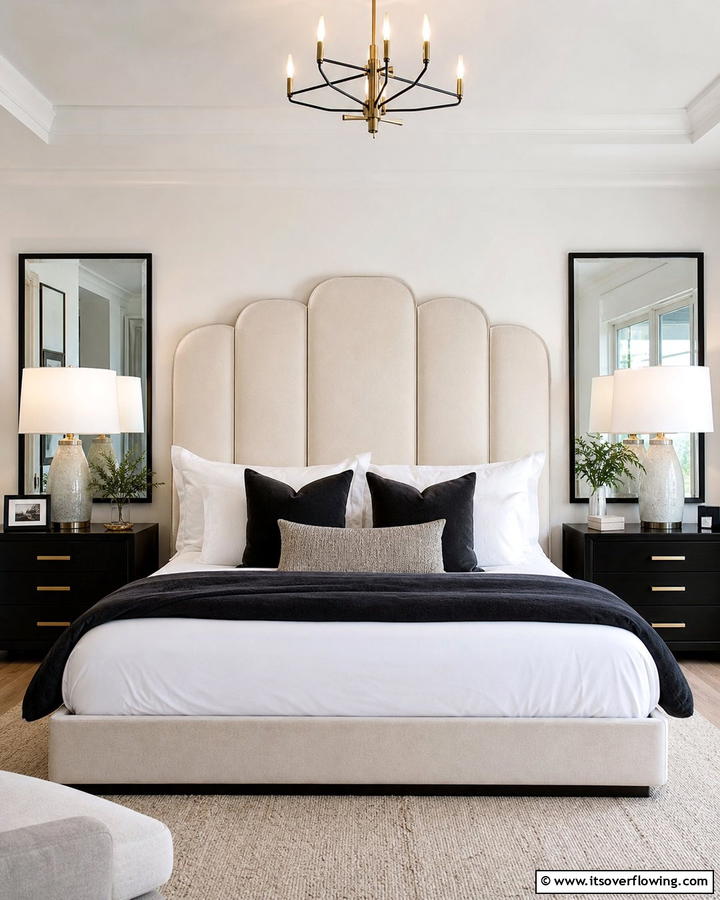 Magnolia Headboards for a Subtle Focal Point - 20 Magnolia Bedroom Ideas for a Serene Retreat