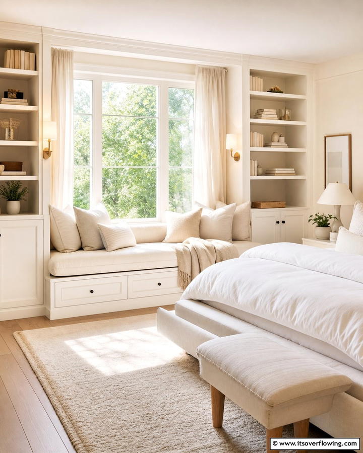 Magnolia Window Seats for Relaxation - 20 Magnolia Bedroom Ideas for a Serene Retreat