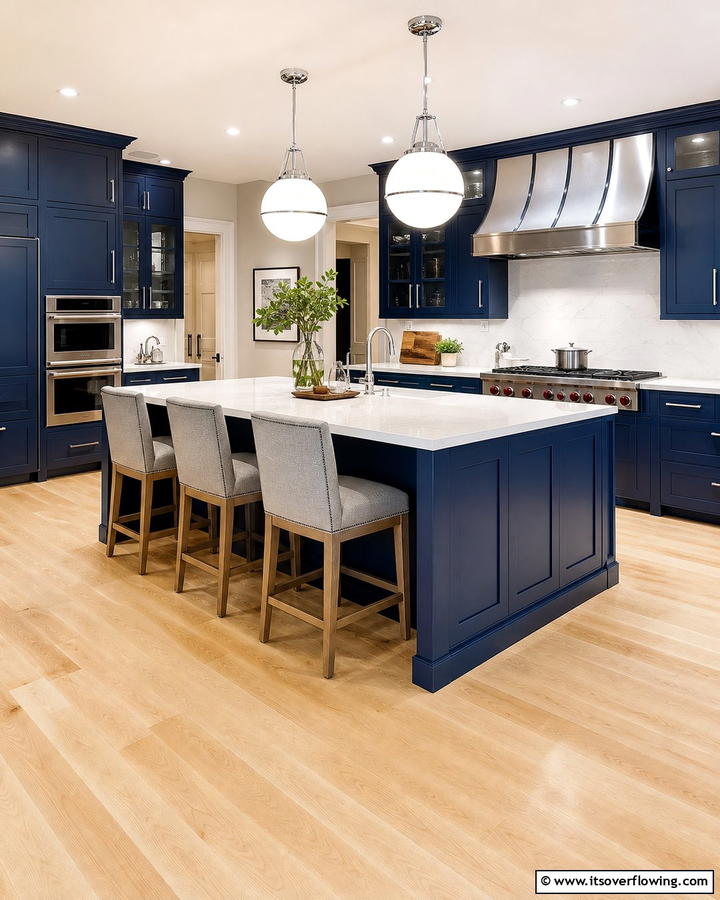 Maple Wood Floors for Versatility - 20 Kitchens With Wood Floors for a Warm and Inviting Feel