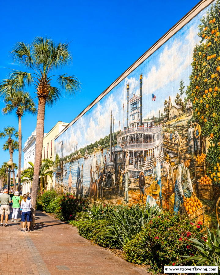 Maritime History in Annapolis Royal Nova Scotia - 20 Small Town Murals to Brighten Your Community