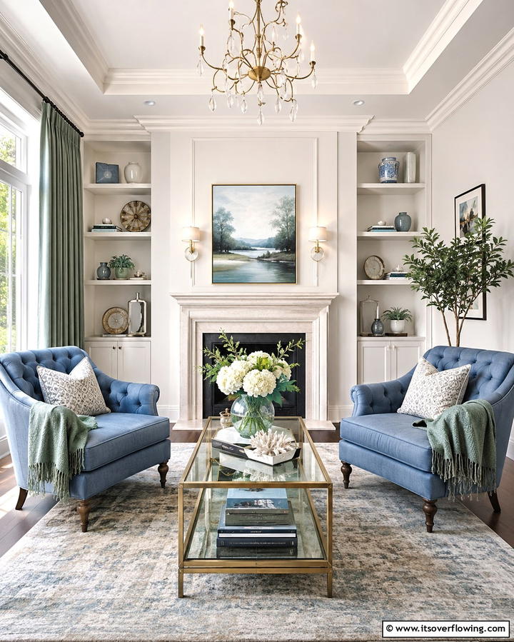 Matched Seating Pairs - 20 Symmetrical Living Room Ideas for Balanced Spaces