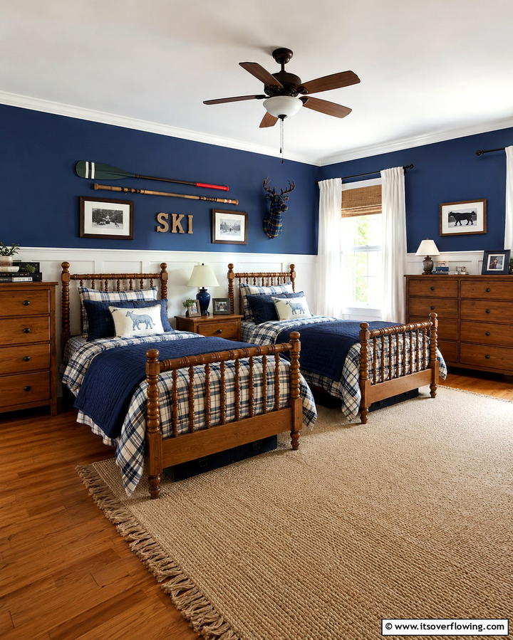 Matching Furniture Sets - 25 Shared Bedroom Ideas for Small Rooms to Maximize Space