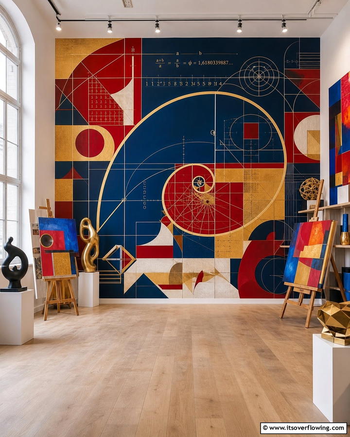 Math and Art Fusion - 20 Math Mural Ideas for Creative Wall Decor