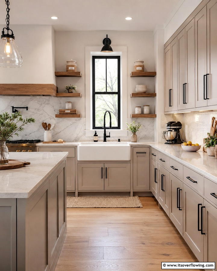 Matte Black Fixtures for a Contemporary Touch - 30 Stylish Black Laundry Room Ideas for a Modern Utility Space