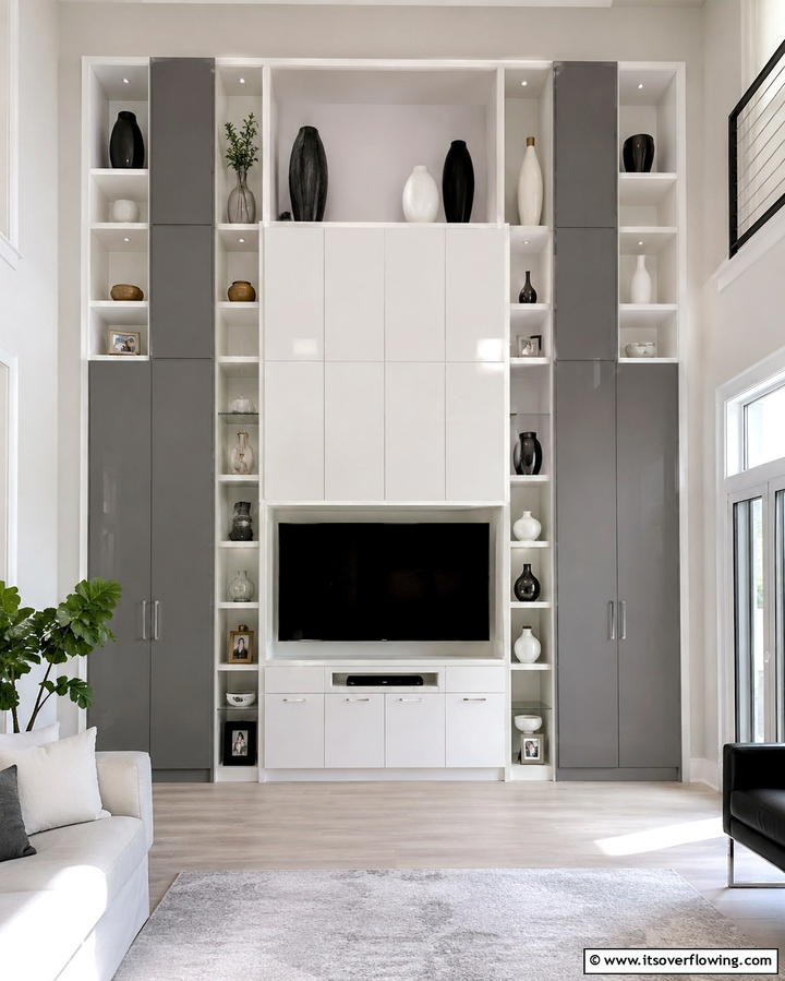 Maximizing Vertical Storage Cabinets - 30 Smart Cabinet Storage Ideas to Declutter and Organize Your Home