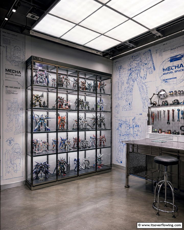 Mecha Marvel Space - 30 Anime Room Ideas for Otaku-Inspired Spaces