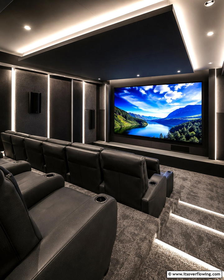 Media Room - 25 Home Addition Ideas to Expand Your Living Space