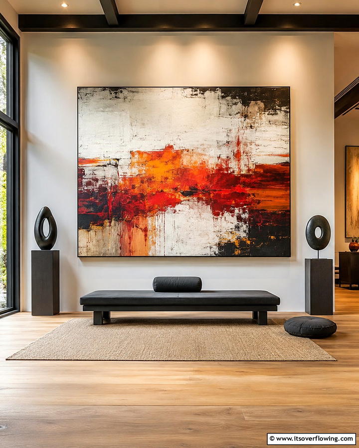 Meditation with Art Focus - 25 Meditation Room Ideas for Peaceful Retreats