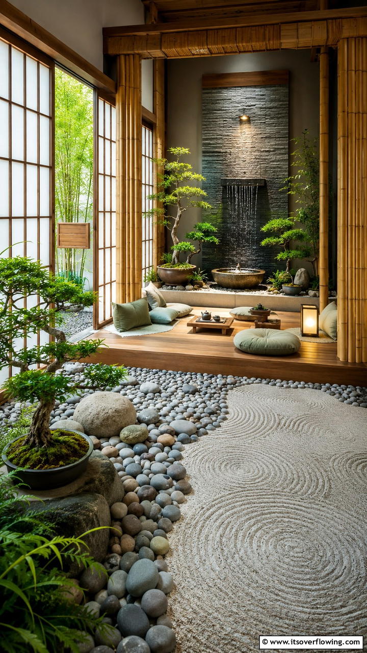 Meditative Zen Corner - 30 Garden Room Ideas- Cozy Outdoor Retreats & Studios