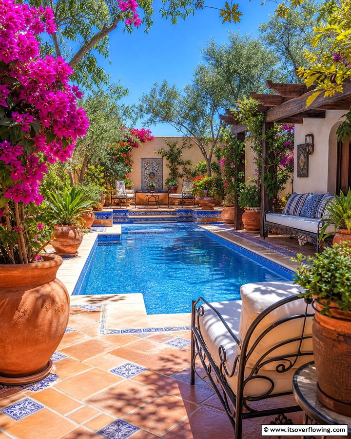 Mediterranean Pool Design - 17 Pool Landscaping Ideas for Tropical Backyard Escapes