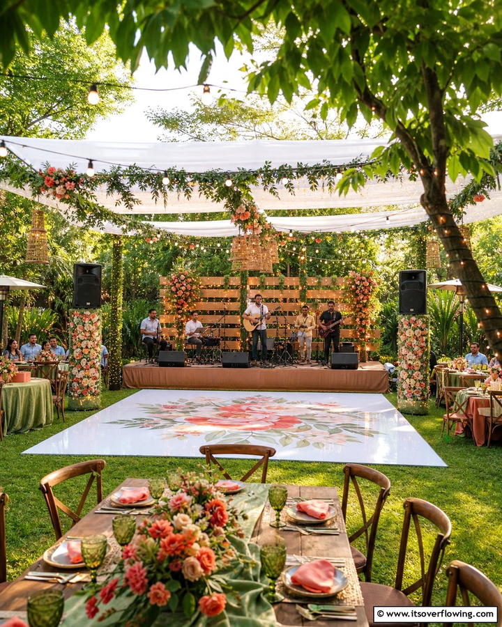 Melodic Backyard Bash - 21 Backyard Wedding Ideas for a Magical Outdoor Celebration