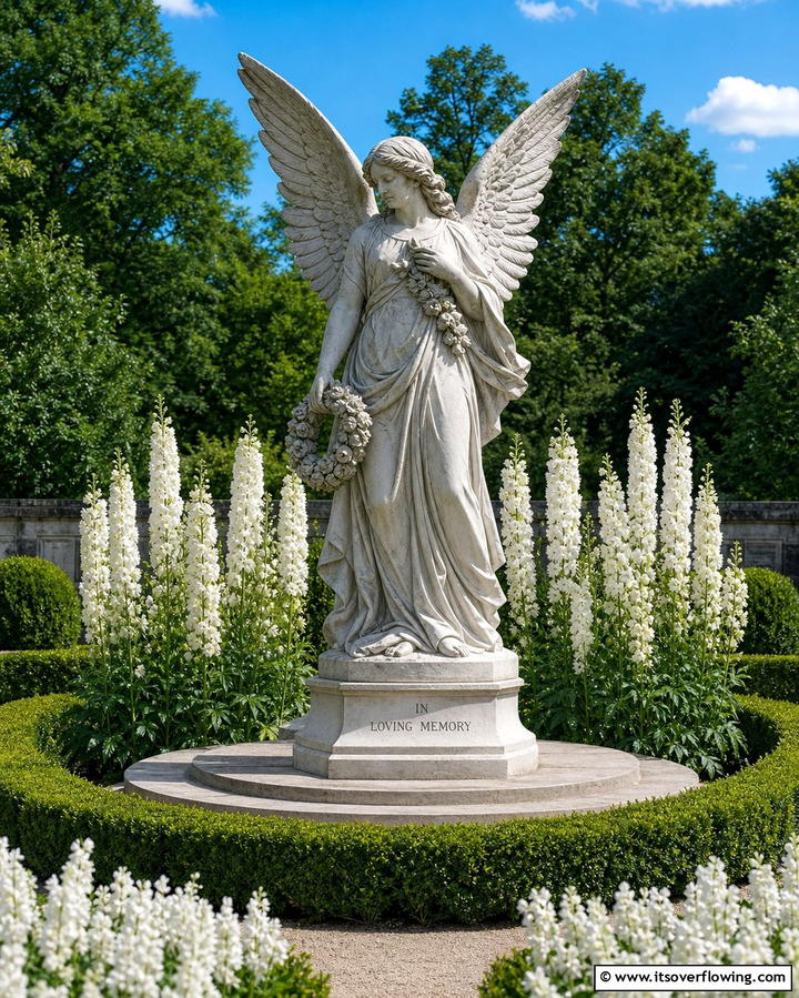 Memorial Statues or Sculptures - 25 Memorial Garden Ideas to Honor Loved Ones