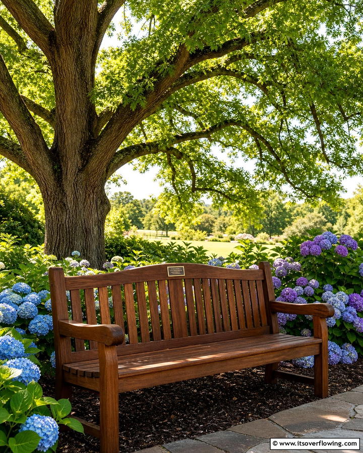 Memory Benches for Reflection - 25 Memorial Garden Ideas to Honor Loved Ones