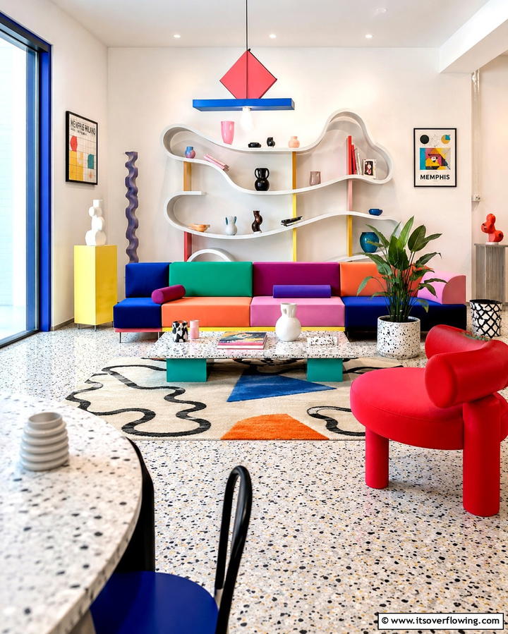 Memphis Design Influence - 30 1990s Interior Design Ideas for Throwback Charm