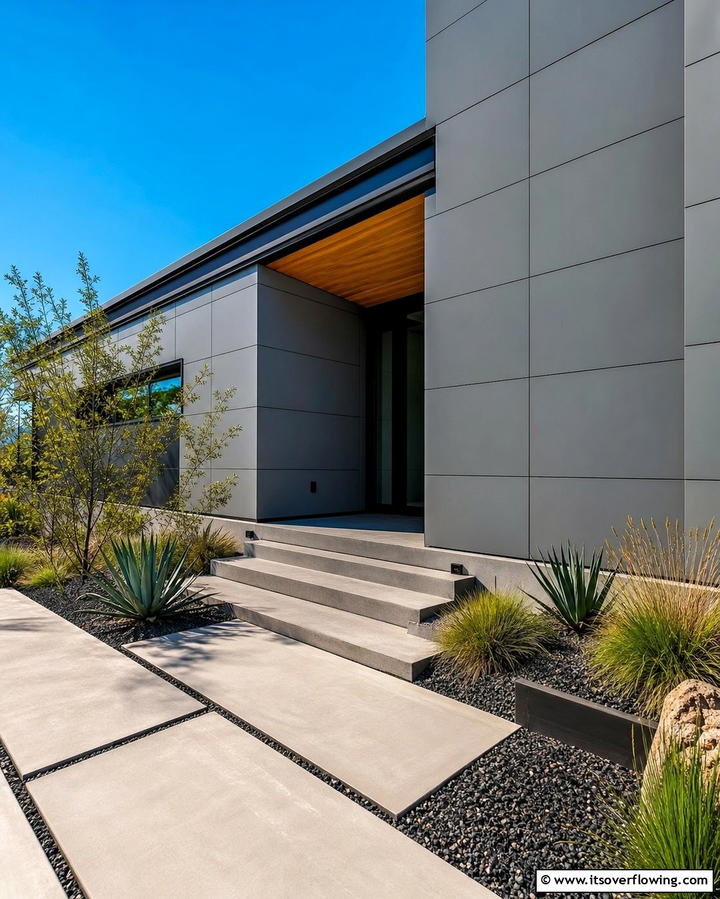 Metal Panel Siding - 25 Modern Siding Ideas for a Contemporary Home