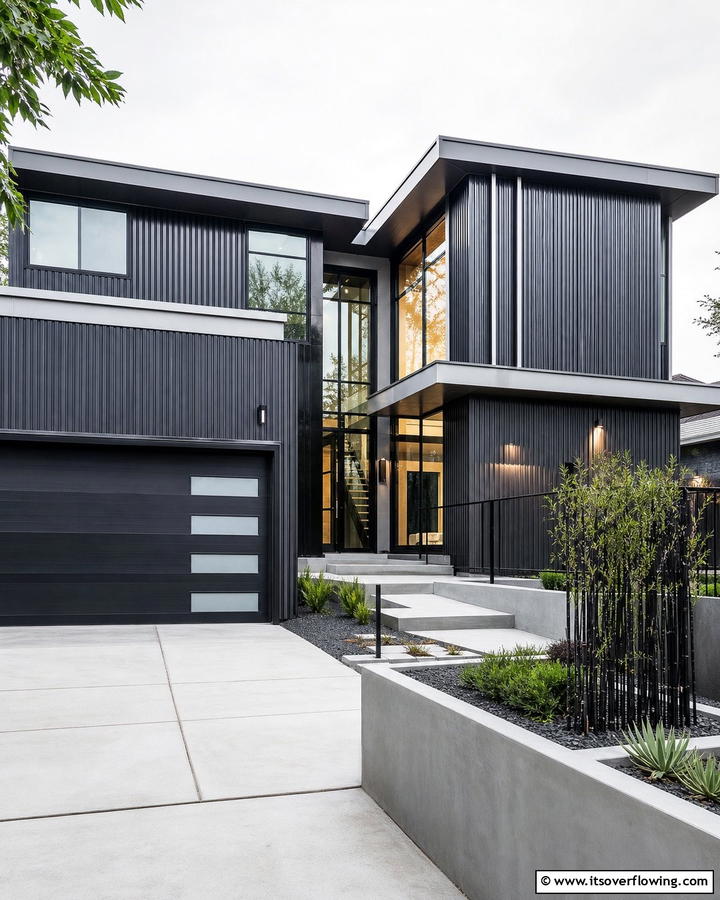 Metal Siding - 21 Exterior House Siding Ideas for Modern Homes