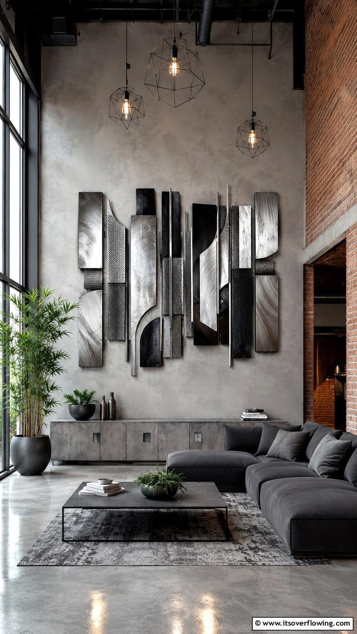 Metal Wall Art - 21 Stylish Wall Decor Ideas to Refresh Your Living Space